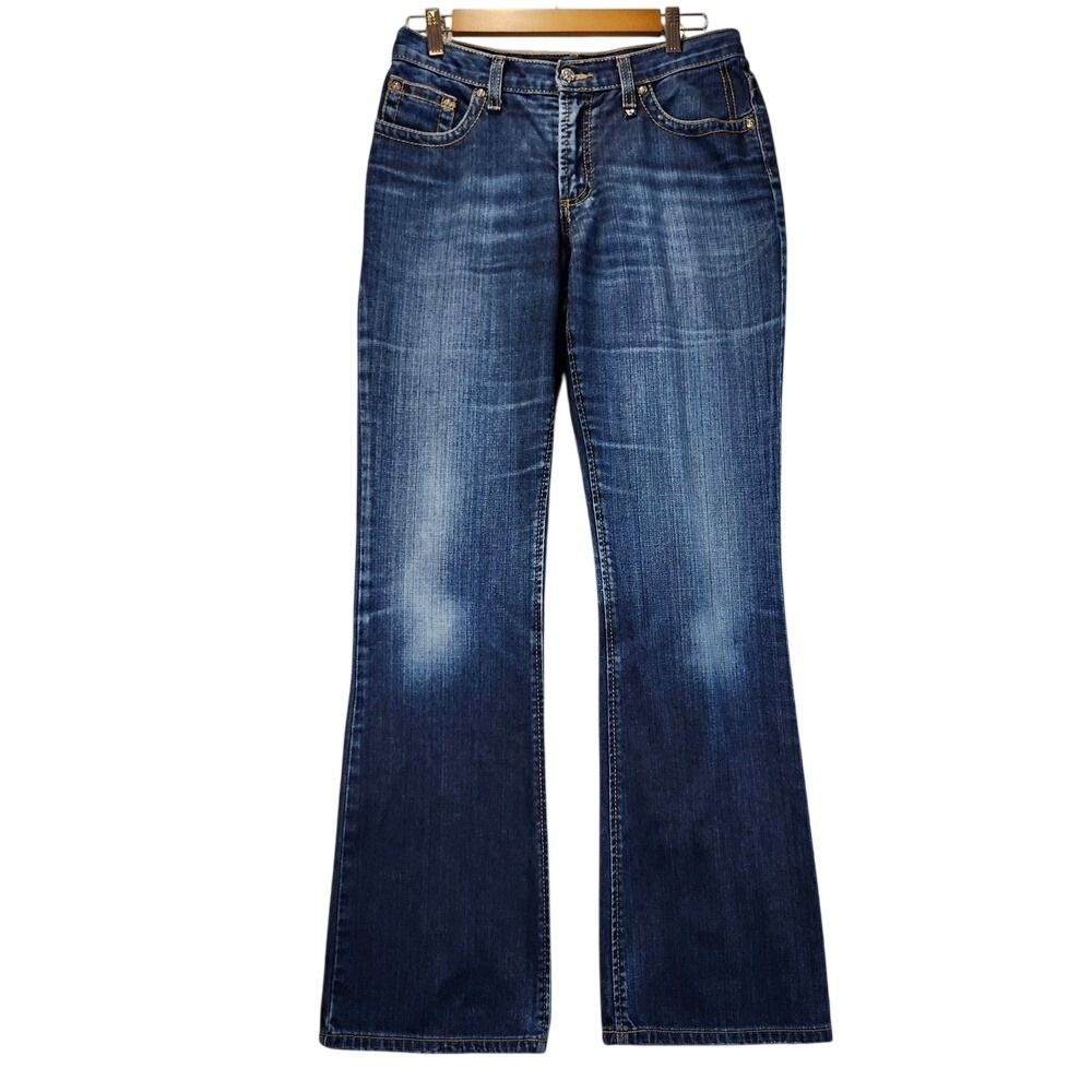 Vintage Rockies Low Rise Women's‎ Bootcut Jeans Dark Wash Style Size 08 LONG